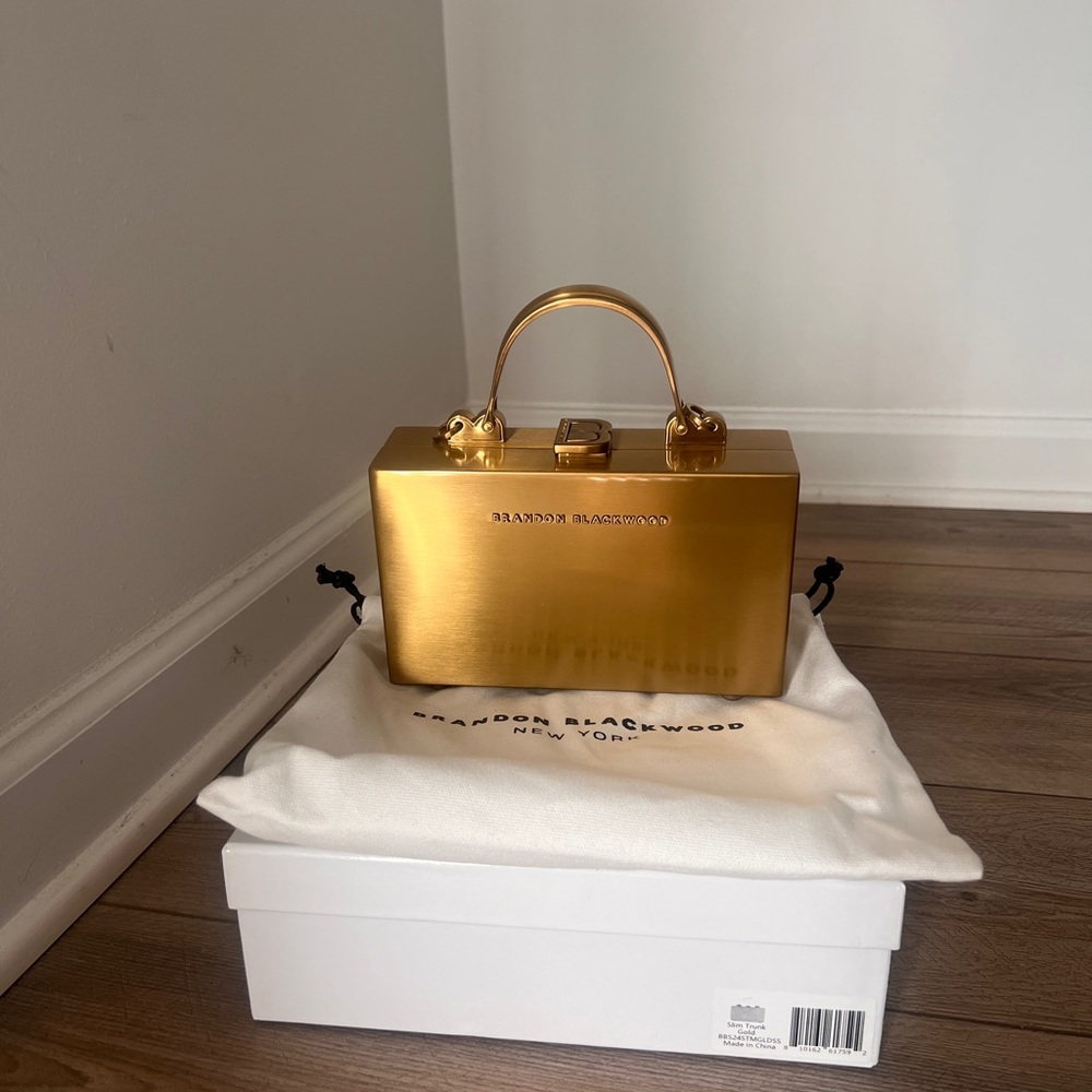 Brandon Blackwood Metal Trunk